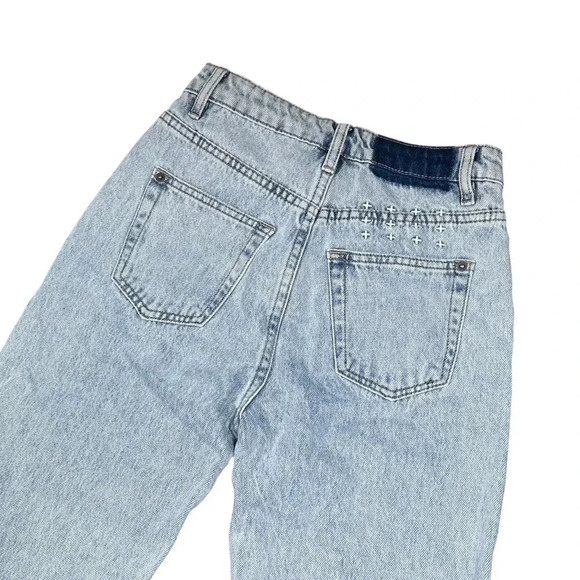 Ksubi Light Blue Straight Leg Jeans - Picture 4 of 12